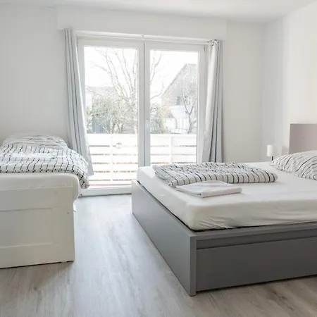Modernes 3 Zimmerwohnung Nahe Messe & Flughafen